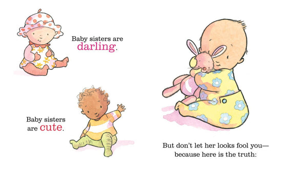 You're Getting a Baby Sister! by Sheila Sweeny Higginson: Board Books; 24 pages / English - Magnolia Baby