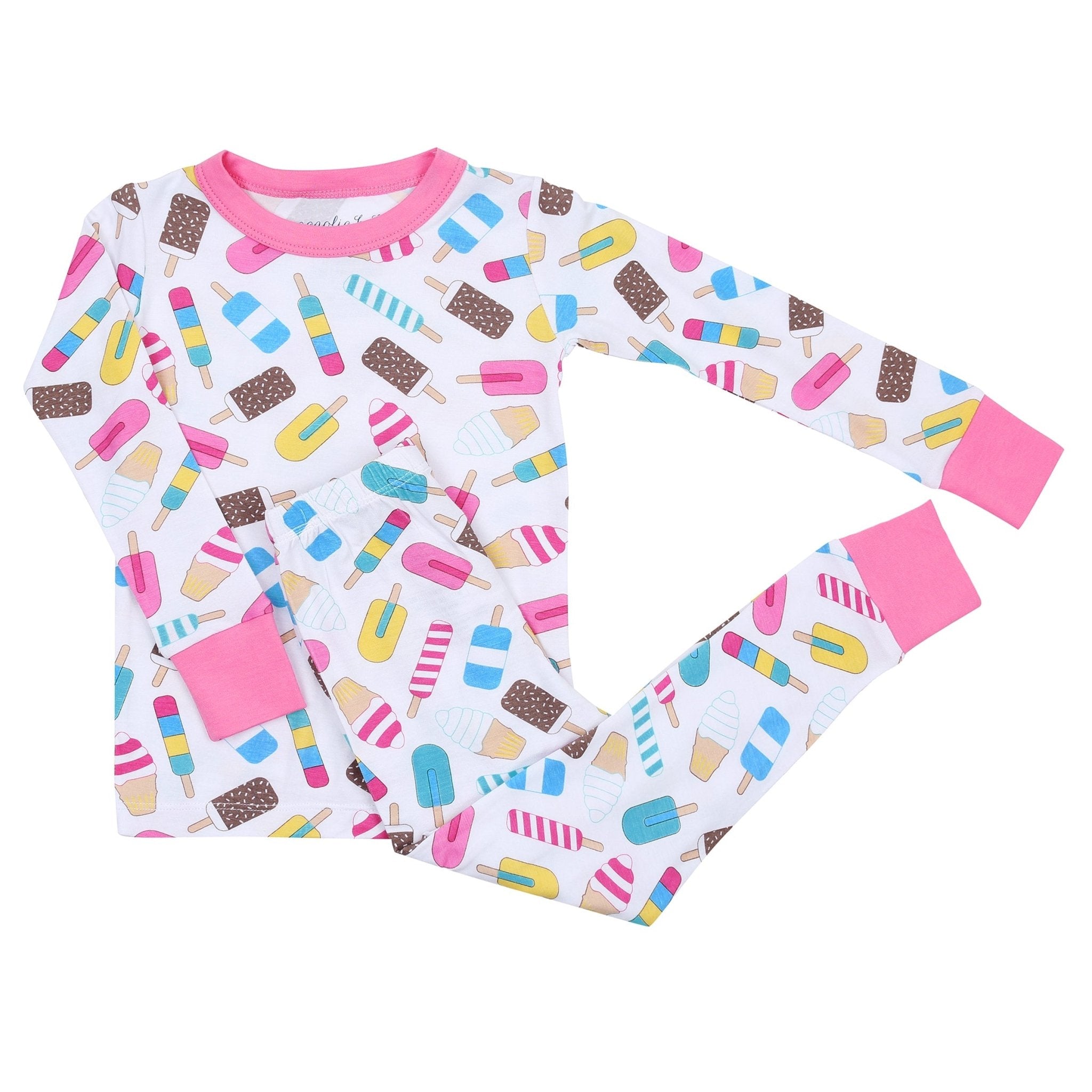 Yummy Treats Long Pajamas - Magnolia BabyLong Pajamas