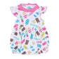 Yummy Treats Print Flutters Bubble - Magnolia BabyBubble