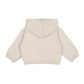 Zip Front Fleece Hooded Jacket - Oat - Magnolia BabyJacket