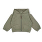 Zip Front Fleece Hooded Jacket - Olive - Magnolia BabyJacket