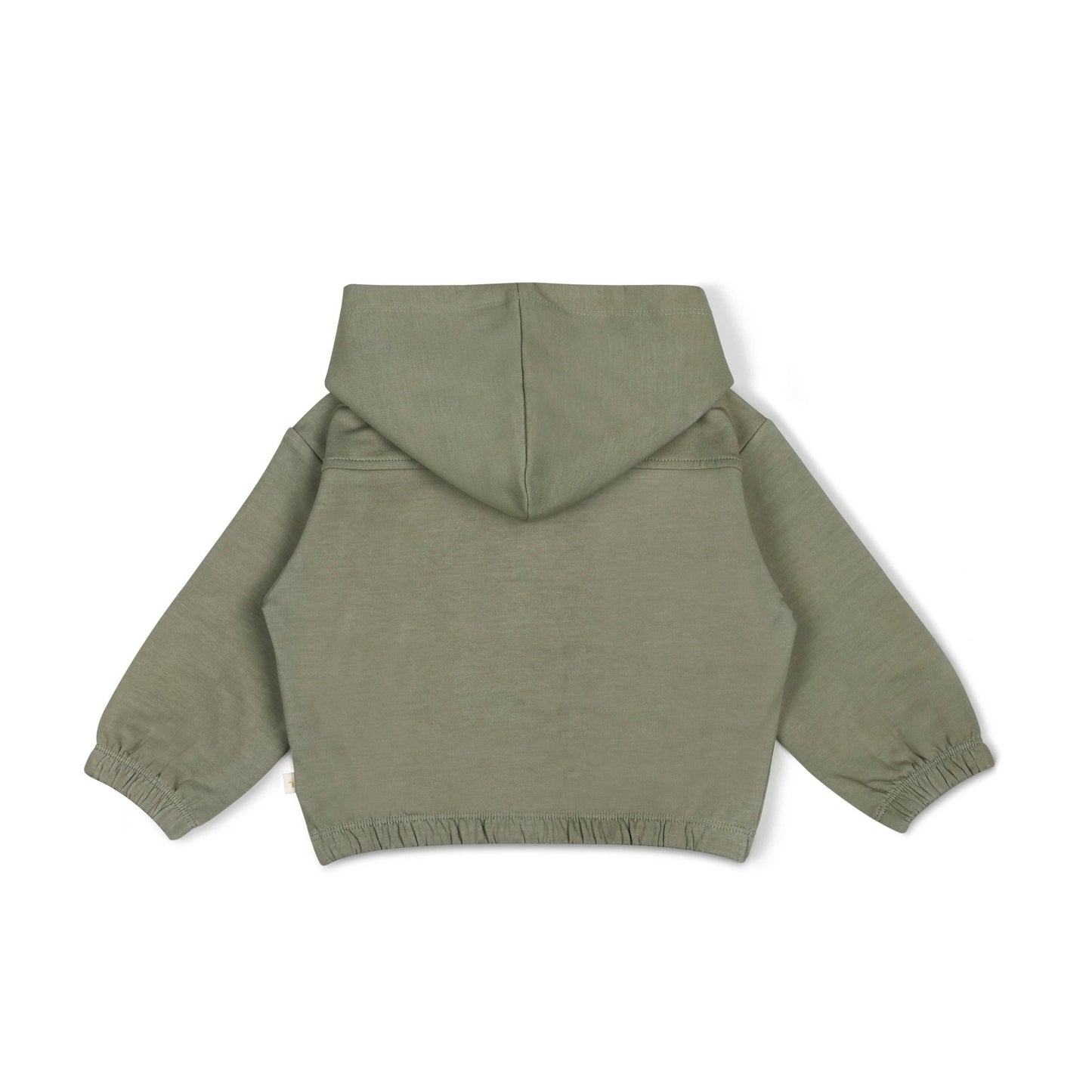 Zip Front Fleece Hooded Jacket - Olive - Magnolia BabyJacket