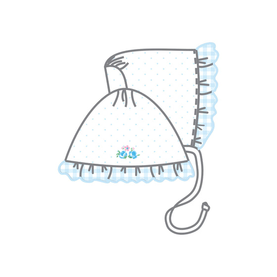 Anna's Classics Embroidered Bonnet