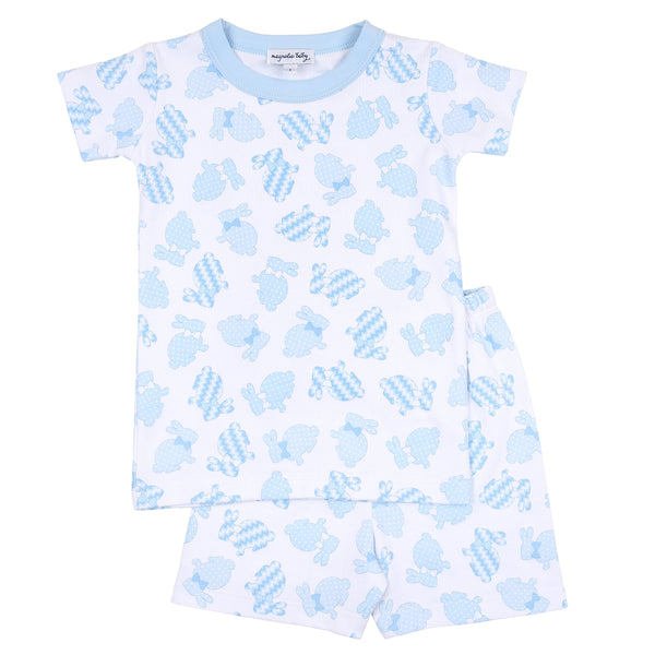 Little Cottontails Blue Toddler Short Pajama