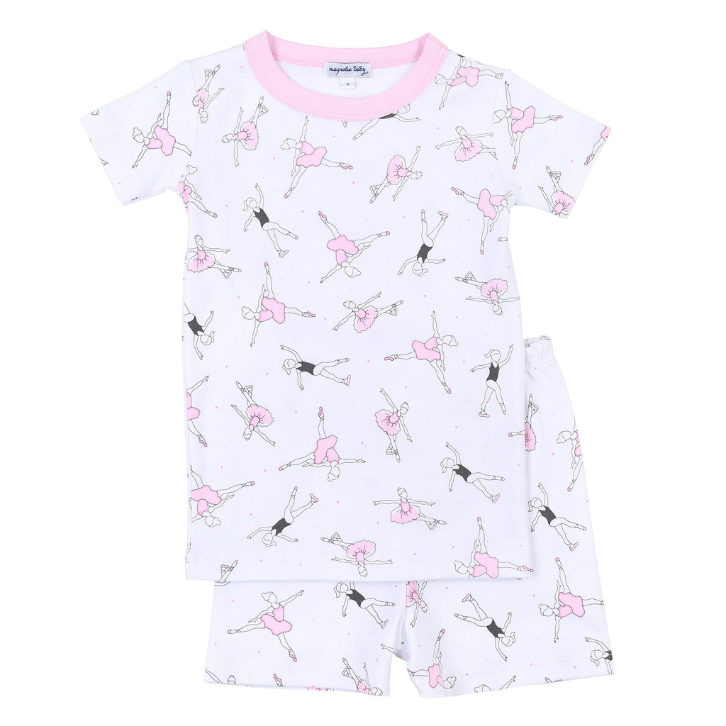 Ballet Class Pink Toddler Short Pajama