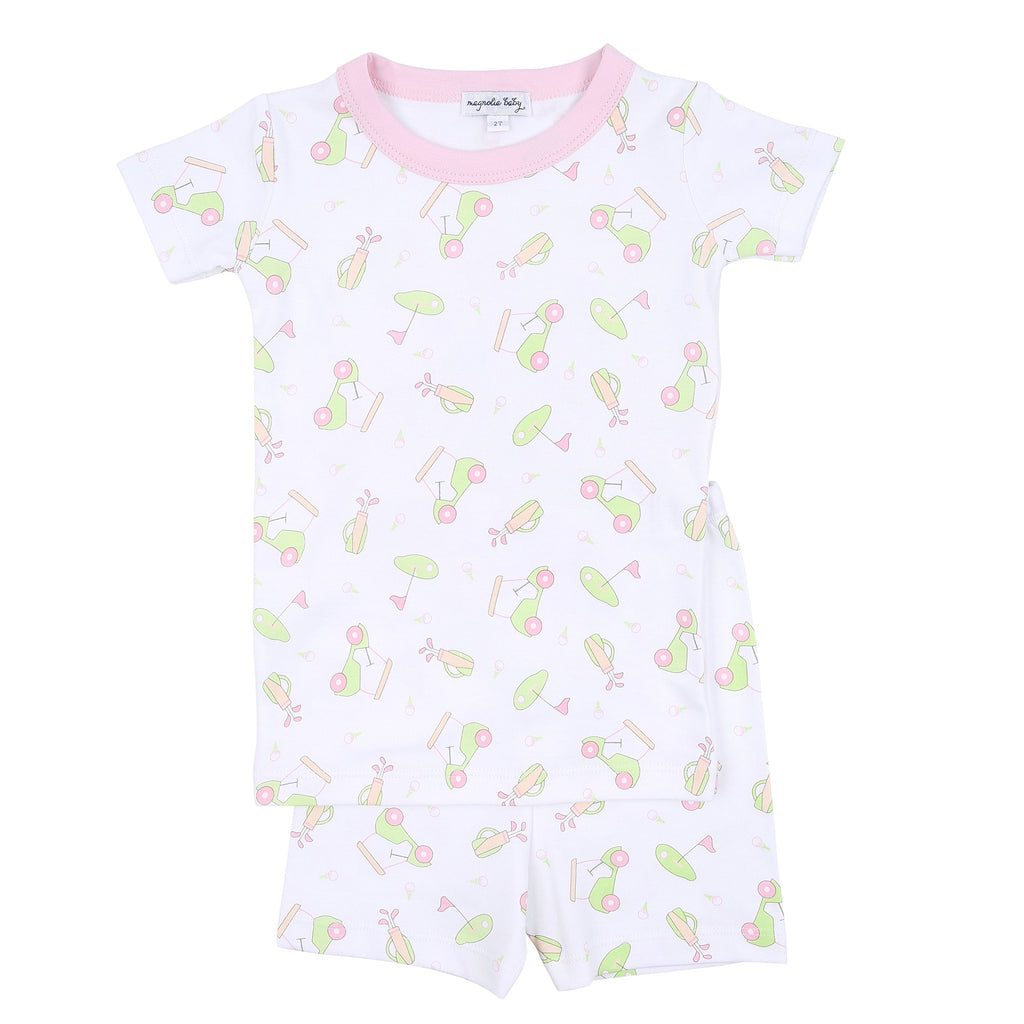 On the Green Pink Toddler Short Pajama