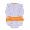 Boonicorn Combo Ruffle Long Sleeve Bubble