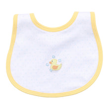  Rubber Ducky Yellow Embroidered Bib