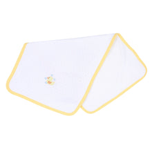 Rubber Ducky Yellow Embroidered Burp Cloth