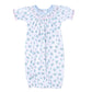 Anna's Classics Bishop Print Short Sleeve Gown - Magnolia BabyGown