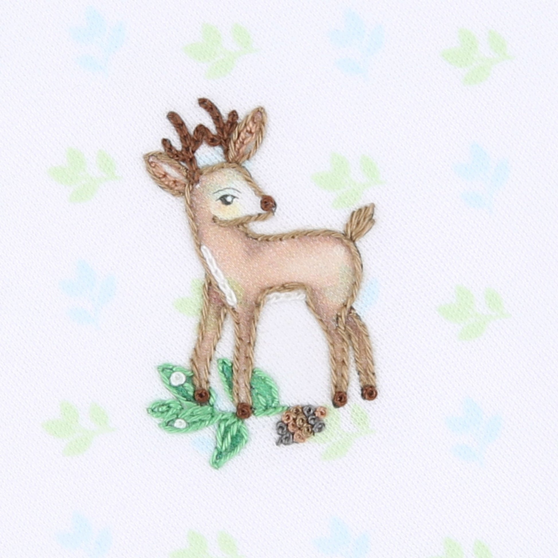 Baby Buck Embroidered Hat - Magnolia BabyHat