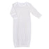 Baby Stripes Silver Lap Gown - Magnolia BabyGown