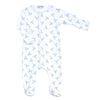 Baby's Teddy Essentials Blue Footie - Magnolia BabyFootie
