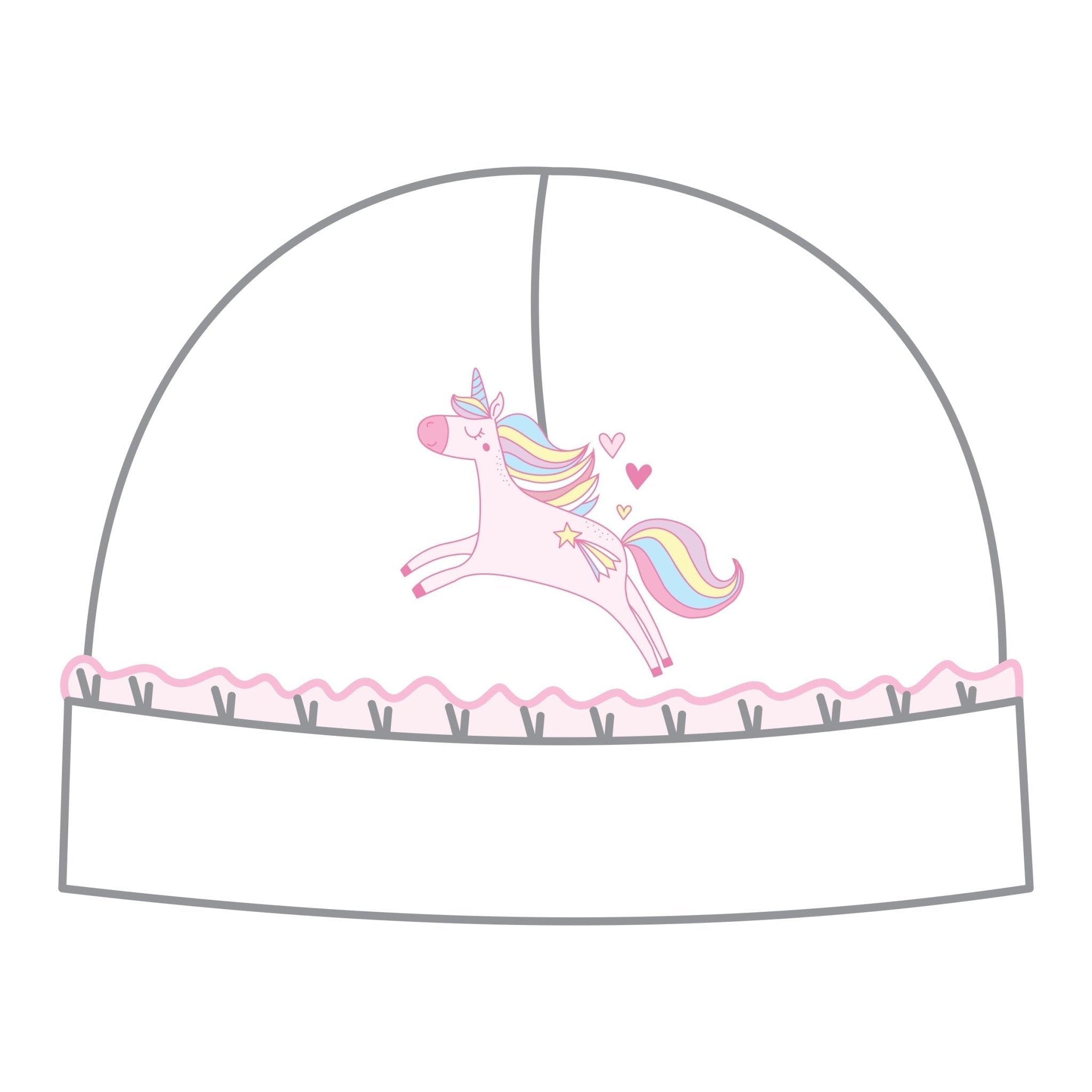 Believe in Magic Ruffle Hat - Magnolia BabyHat