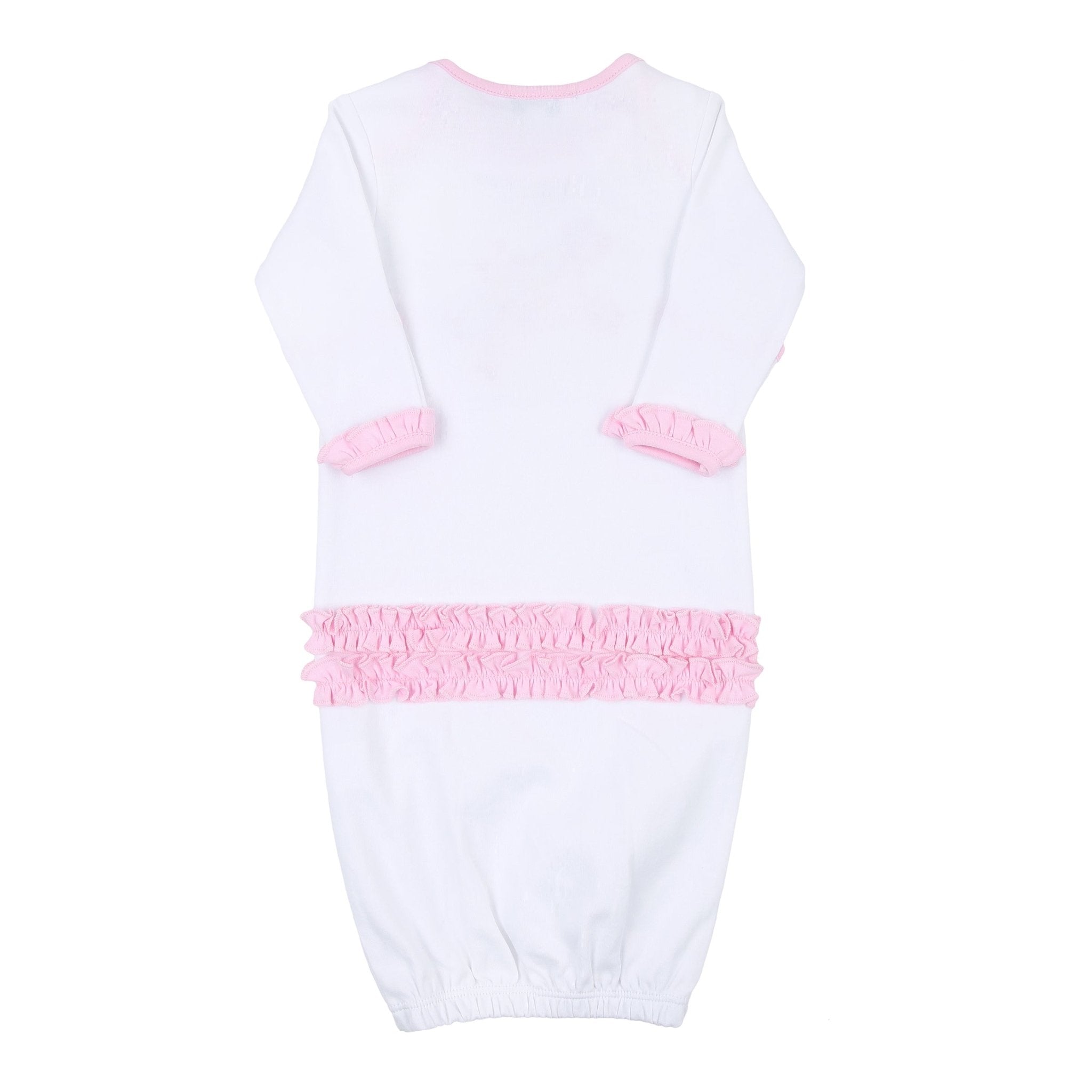 Believe in Magic Ruffle Lap Gown - Magnolia BabyGown