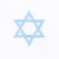 Brit Milah White Blue Embroidered Receiving Blanket - Magnolia BabyReceiving Blanket