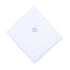 Brit Milah White Blue Embroidered Receiving Blanket - Magnolia BabyReceiving Blanket