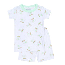  Darling Lambs Celery Short Pajamas - Magnolia BabyShort Pajamas
