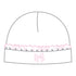 Gingham Bows Pink Embroidered Hat - Magnolia BabyHat