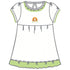 Giving Thanks Embroidered Short Sleeve Toddler Dress - Magnolia BabyDress