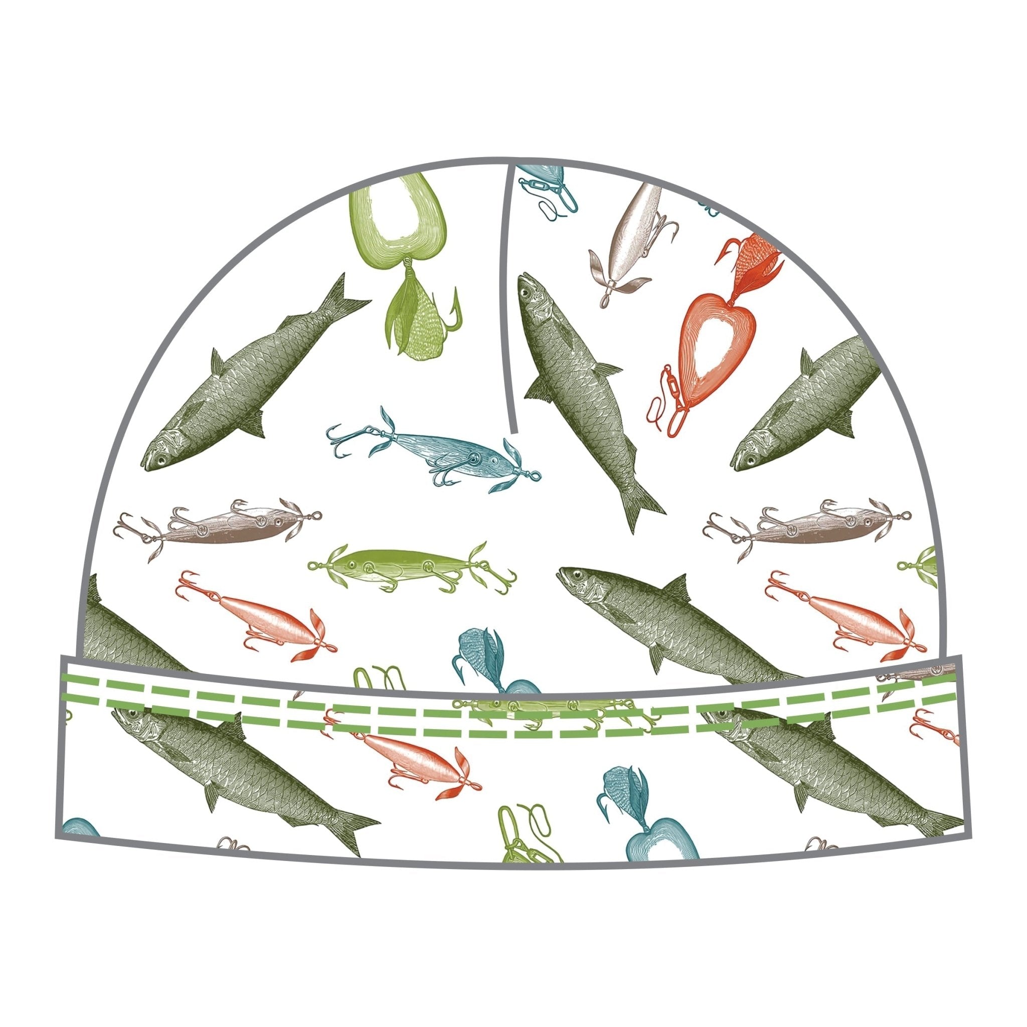 Good Catch! Print Hat - Magnolia BabyHat