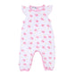 Joyful Jellyfish Pink Flutters Playsuit - Magnolia BabyPlaysuit