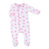 Joyful Jellyfish Pink Footie - Magnolia BabyFootie