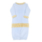 Lovely Lemons Applique Ruffle Converter - Magnolia BabyConverter Gown
