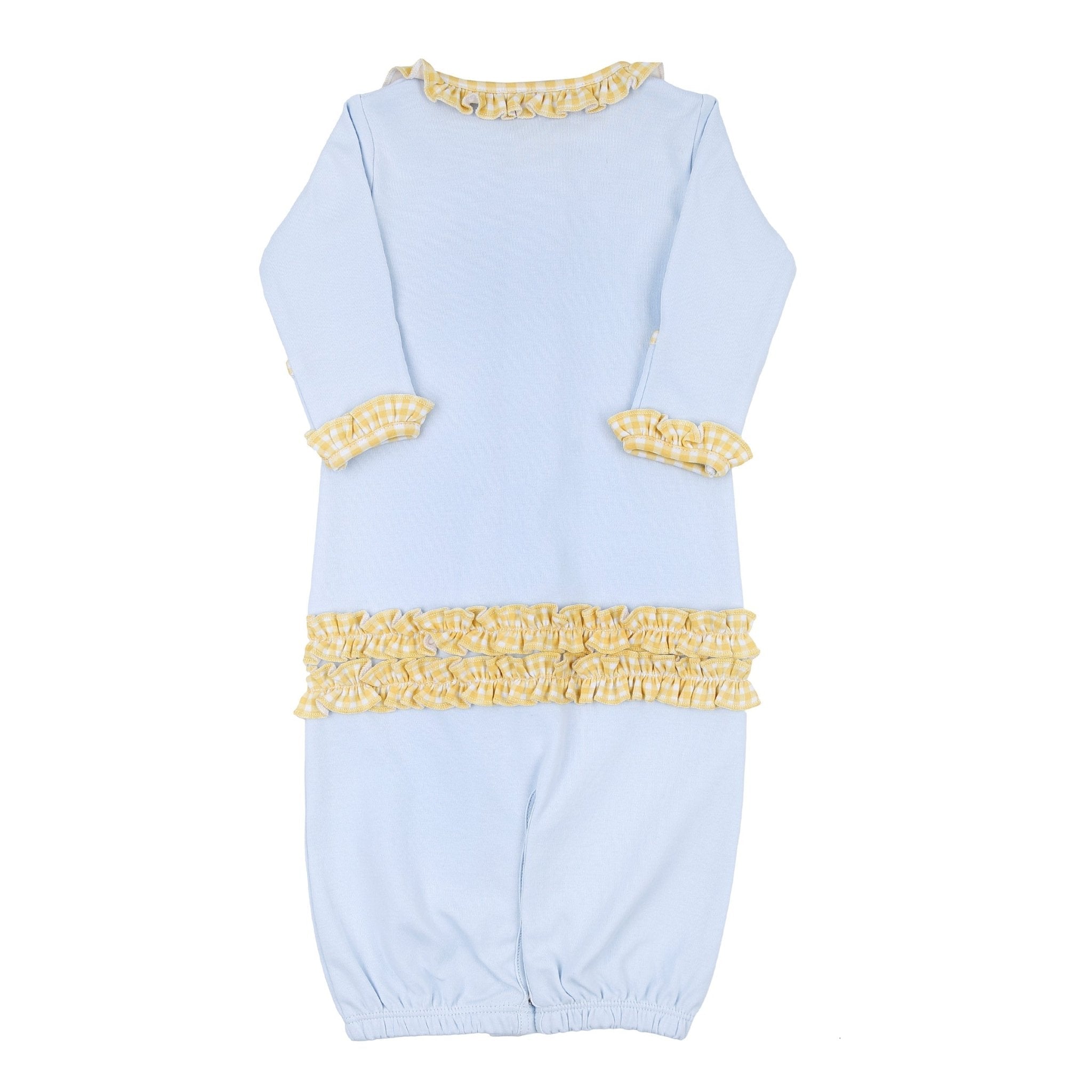 Lovely Lemons Applique Ruffle Converter - Magnolia BabyConverter Gown