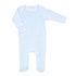 Mini Stripes Lap Footie - Light Blue - Magnolia BabyFootie