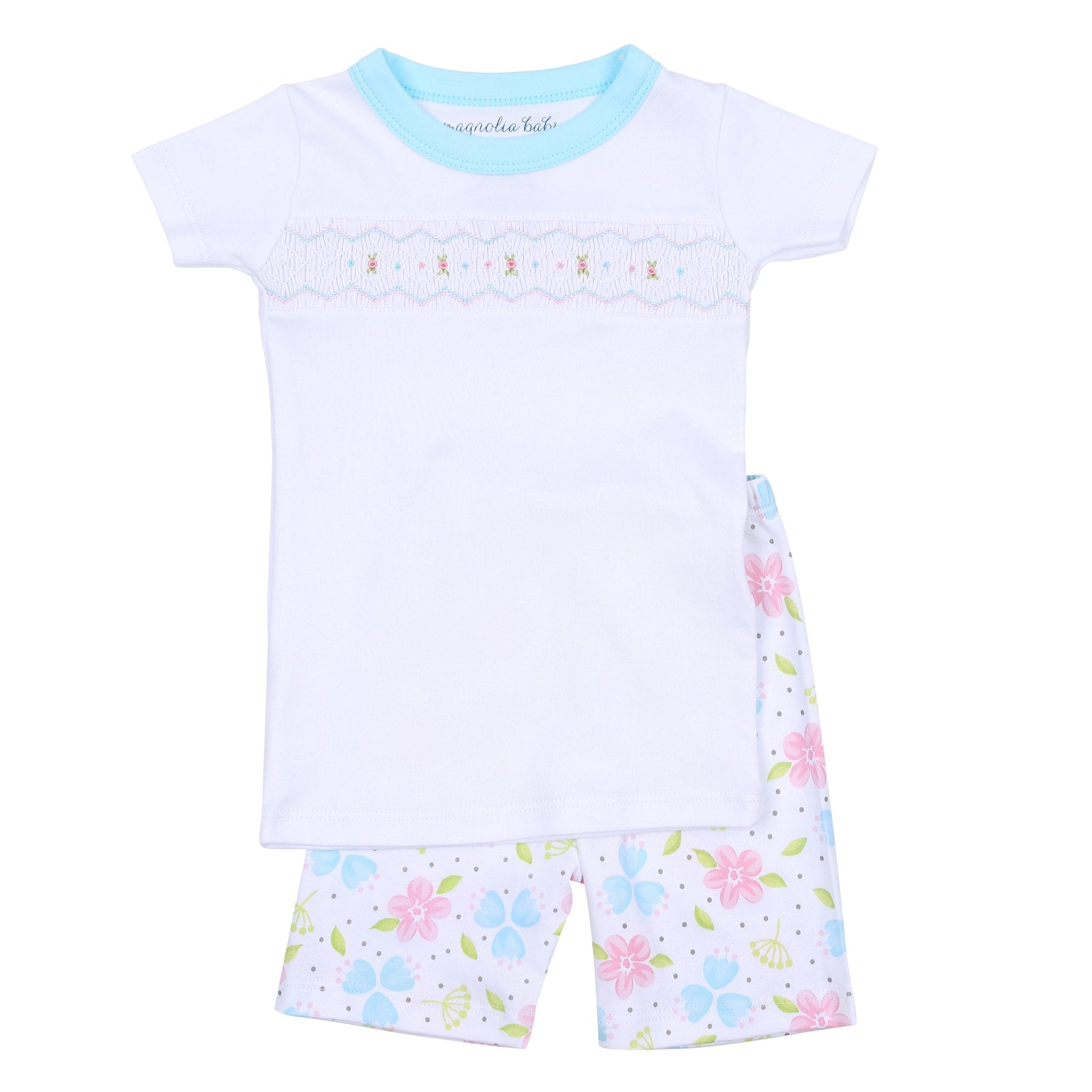 Natalie's Classics Smocked Short Pajamas - Magnolia BabyShort Pajamas