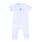 Ocean Bliss Blue Embroidered Short Sleeve Playsuit - Magnolia BabyPlaysuit