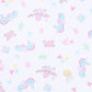 Ocean Bliss Pink Print Sleeveless Girl Bubble - Magnolia BabyBubble