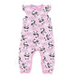 Panda Love Pink Print Flutters Playsuit - Magnolia BabyPlaysuit