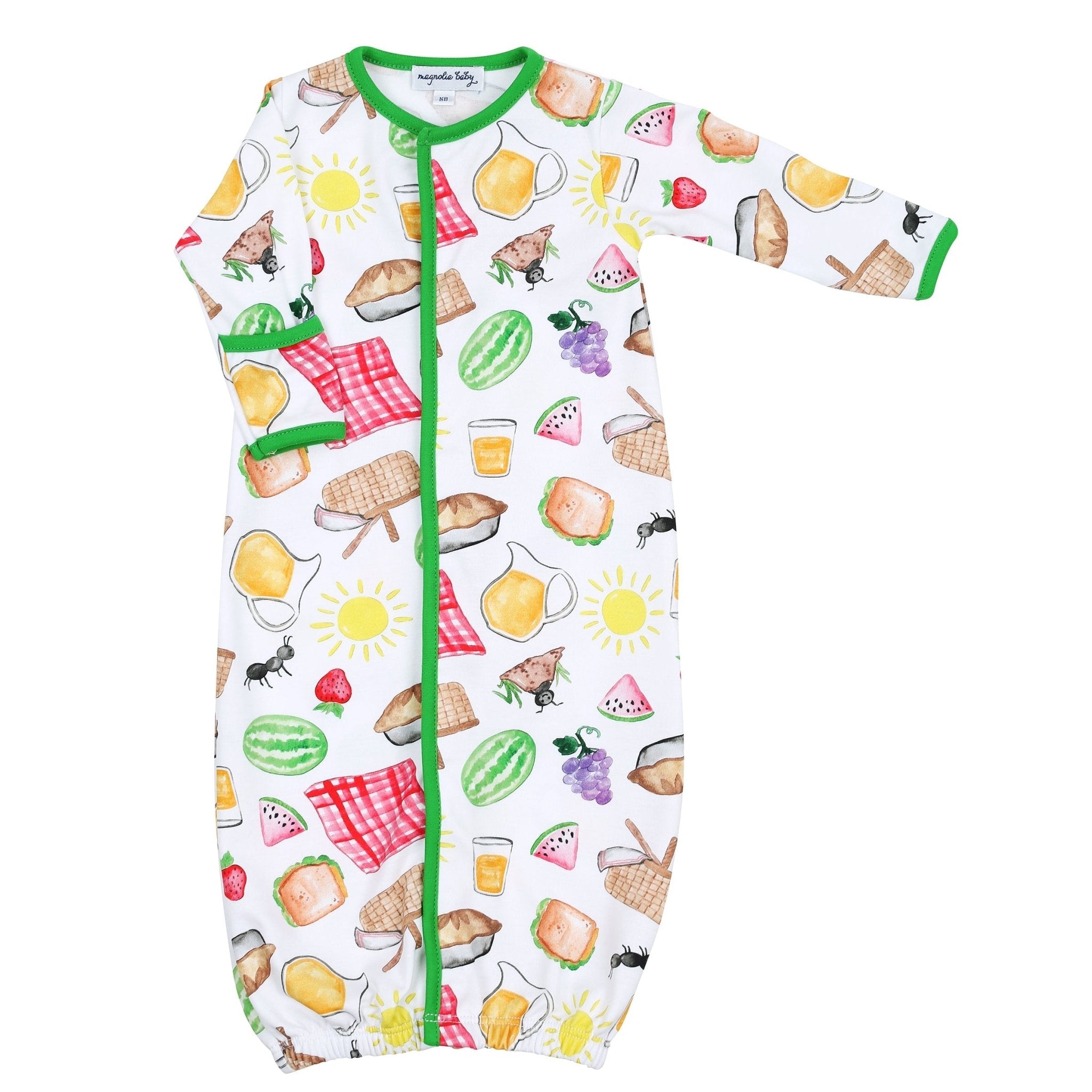Picnic Time Print Converter - Magnolia BabyConverter Gown