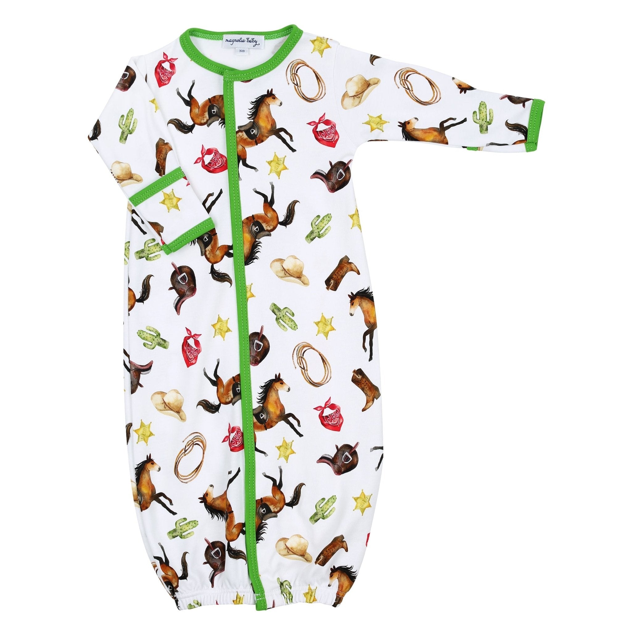 Saddle Up! Print Converter - Magnolia BabyConverter Gown
