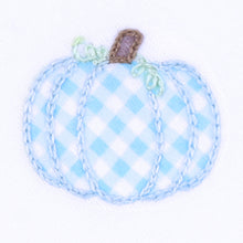  Sweet Pumpkin Blue Embroidered Diaper Cover Set - Magnolia BabyDiaper Cover