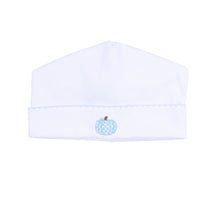  Sweet Pumpkin Blue Embroidered Hat - Magnolia BabyHat