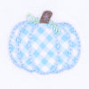 Sweet Pumpkin Blue Embroidered Sock - Magnolia BabySocks