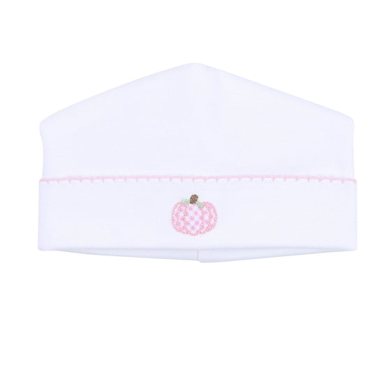 Sweet Pumpkin Pink Embroidered Hat - Magnolia BabyHat