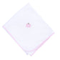 Sweet Pumpkin Pink Embroidered Receiving Blanket - Magnolia BabyReceiving Blanket