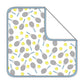 Tennis Anyone? Blue Print Receiving Blanket - Magnolia BabyReceiving Blanket