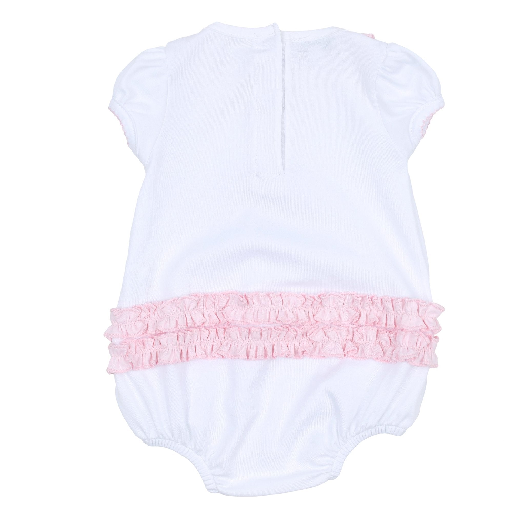 Vintage Bunny Ruffle Bubble - Magnolia BabyBubble