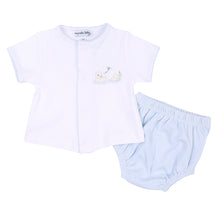  Vintage Duckies Diaper Cover Set - Blue - Magnolia BabyDiaper Cover